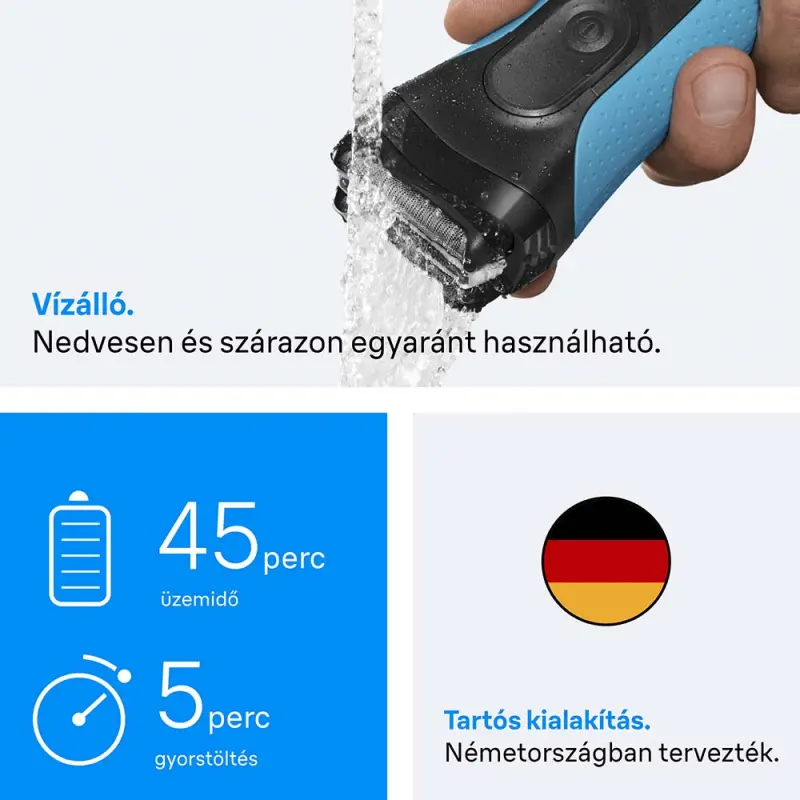 3-3040 WD Elektromos Borotva
