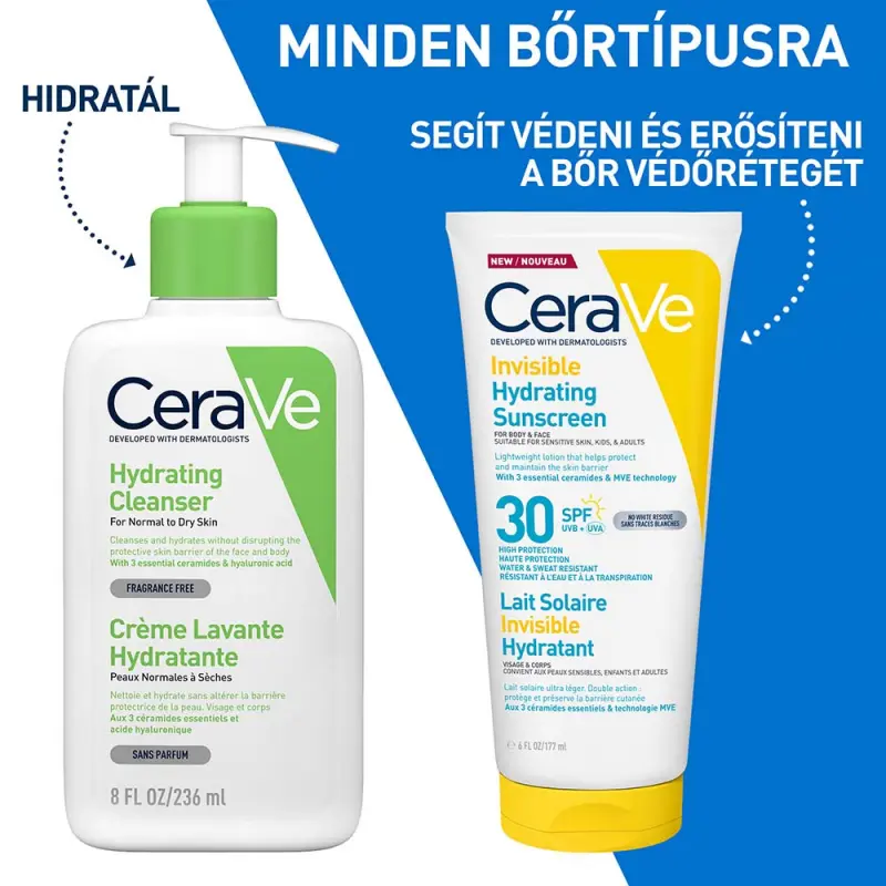 Hidratáló fényvédő arcra és testre SPF30 (177 ml)