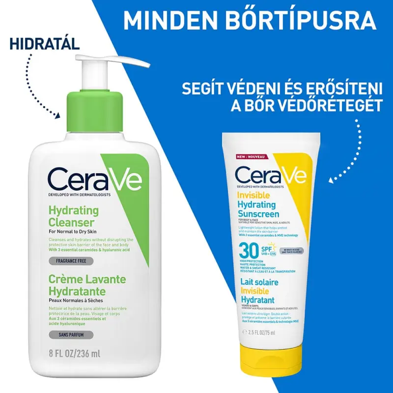 Hidratáló fényvédő arcra és testre SPF30 (75 ml)