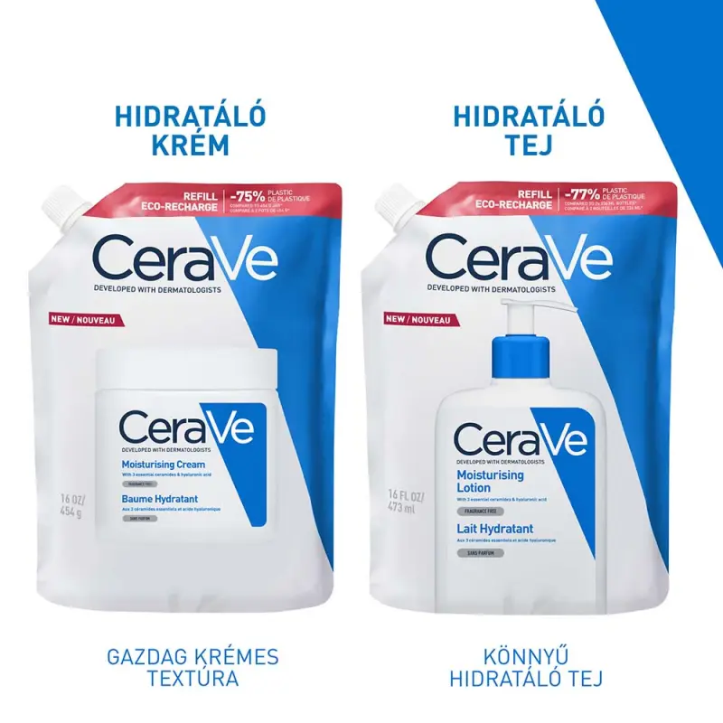 Hidratáló testápoló krém utántöltő 454 g
