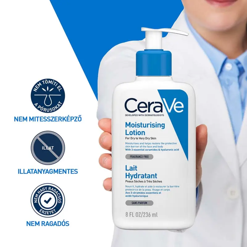 Hidratáló testápoló tej 236 ml