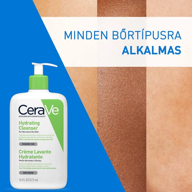 Hidratáló tisztító krém 473 ml