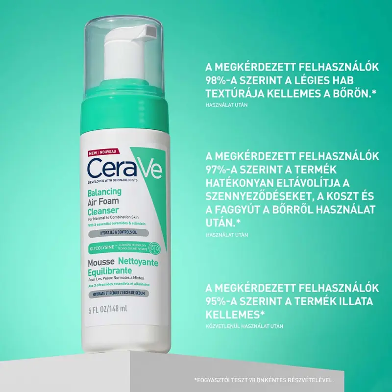 Kiegyensúlyozó könnyű habtisztító 148 ml