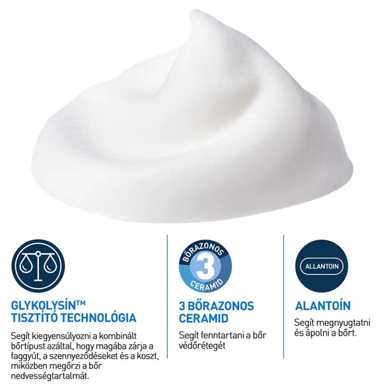 Kiegyensúlyozó könnyű habtisztító 148 ml