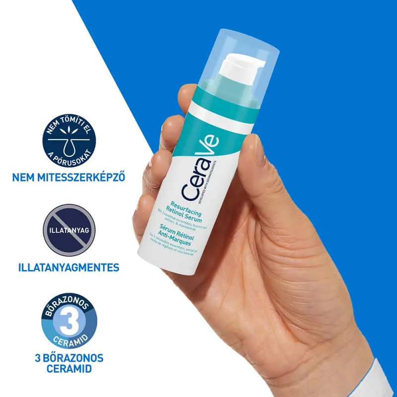 Retinolos bőrfelszín-megújító szérum 30 ml