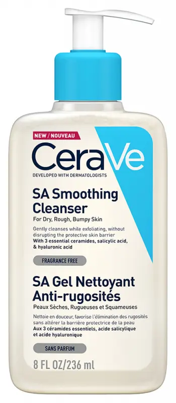 CERAVE SA Bőrsimító tisztító gél 236 ml CERAVE SA Bőrsimító tisztító gél 236 ml