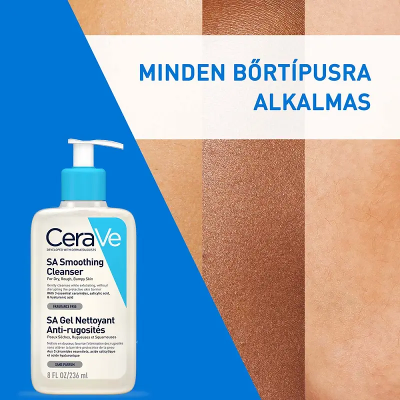 SA Bőrsimító tisztító gél 473 ml