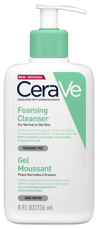 CERAVE Habzó tisztító gél 236 ml CERAVE Habzó tisztító gél 236 ml