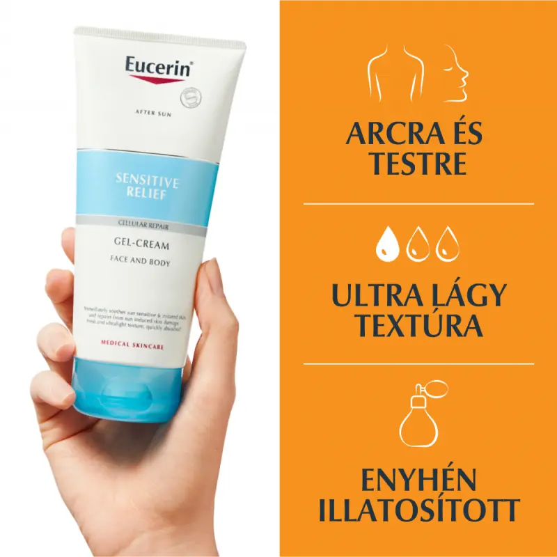 After Sun Sensitive Relief Napozás utáni krém-gél 200 ml