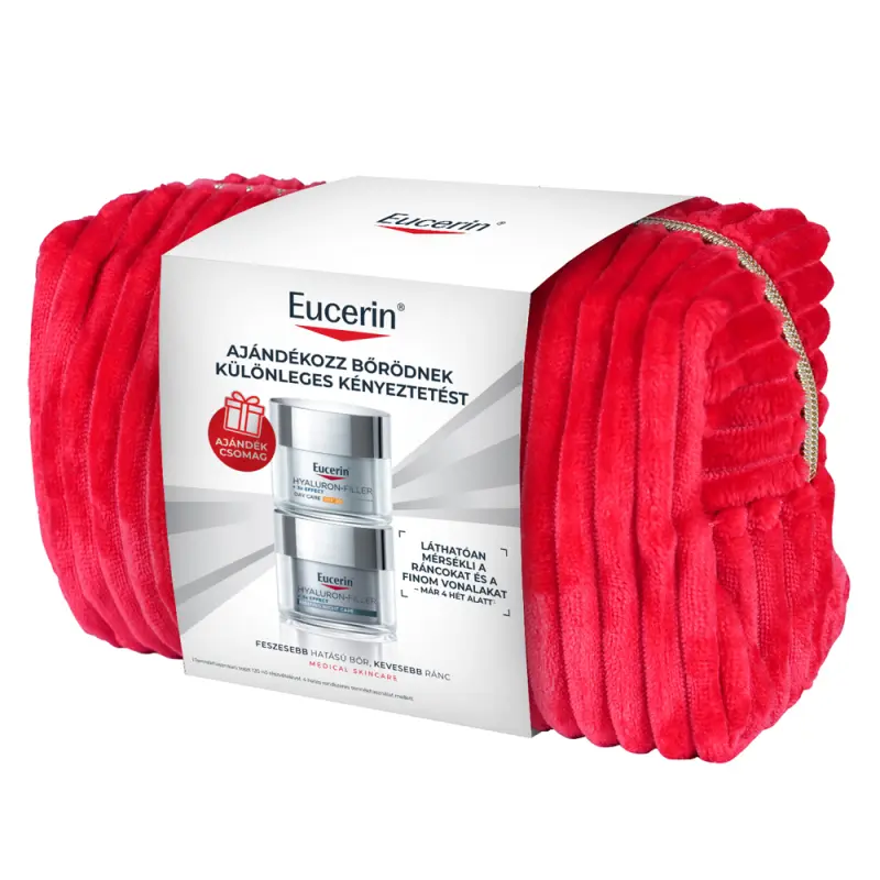 EUCERIN Hyaluron-Filler ajándékcsomag (50+50 ml) EUCERIN Hyaluron-Filler ajándékcsomag (50+50 ml)
