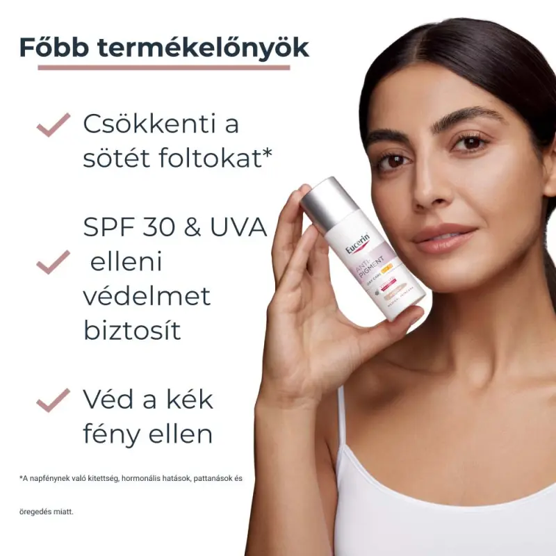 Anti-Pigment színezett nappali arckrém medium SPF30 (50 ml)