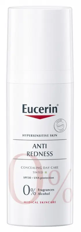 EUCERIN Anti-Redness Bőrpír elleni színezett nappali arcápoló SPF30 50 ml EUCERIN Anti-Redness Bőrpír elleni színezett nappali arcápoló SPF30 50 ml