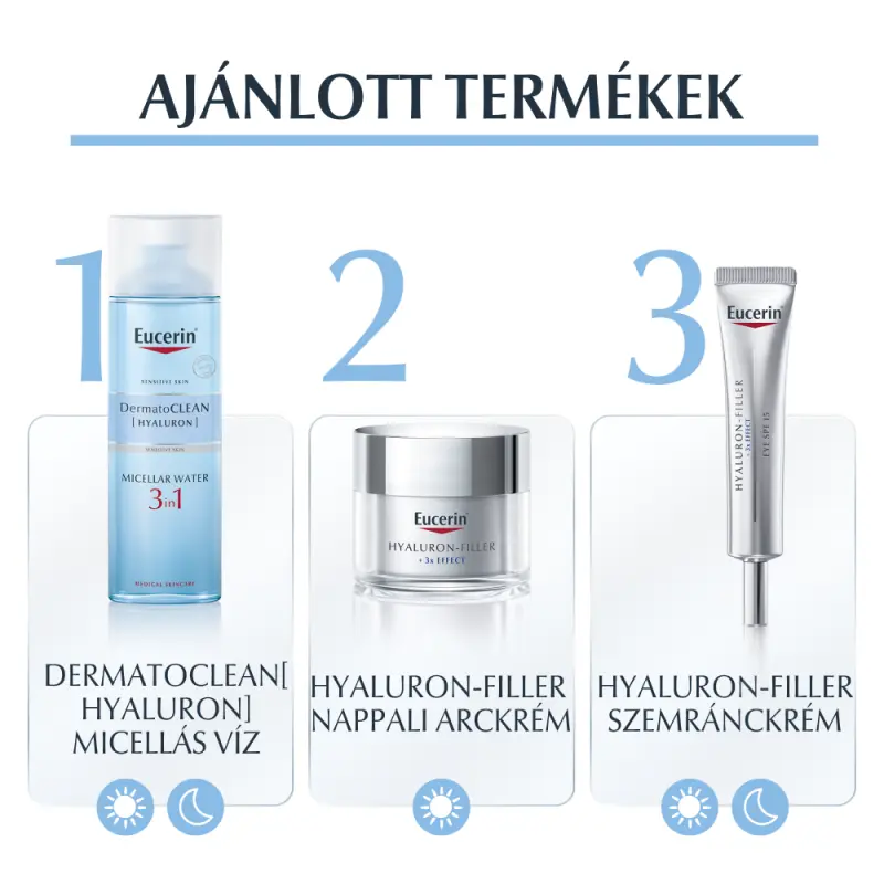 DermatoCLEAN HYALURON 3 az 1-ben Micellás arclemosó 200 ml