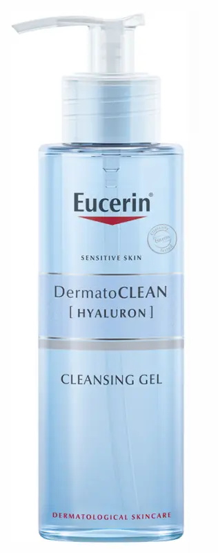 EUCERIN DermatoCLEAN [HYALURON] mélytisztító, habzó arclemosó zselé 200 ml