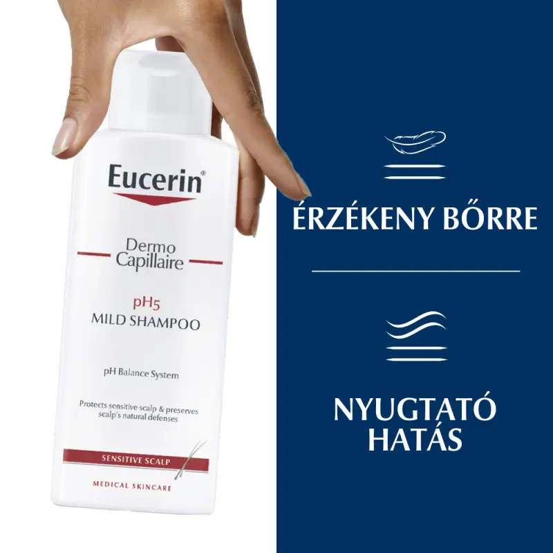 DermoCapillaire pH5 Kímélő sampon 250 ml