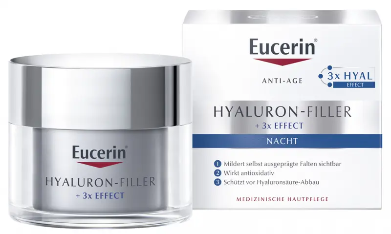 Hyaluron-Filler Ráncfeltöltő 3x effect éjszakai arckrém 50 ml