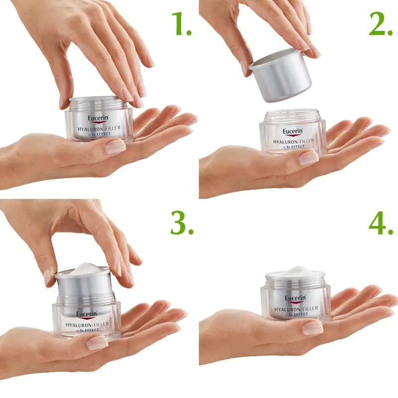 Hyaluron-Filler ráncfeltöltő éjszakai arckrém utántöltő 50 ml