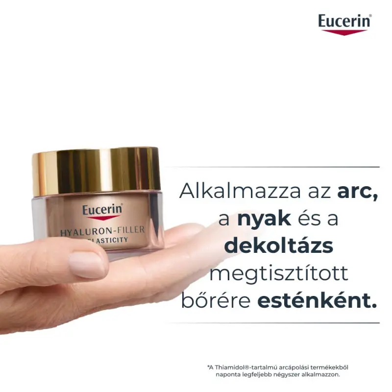Hyaluron-Filler+Elasticity Bőrtömörséget Regeneráló Éjszakai Arckrém 50 ml