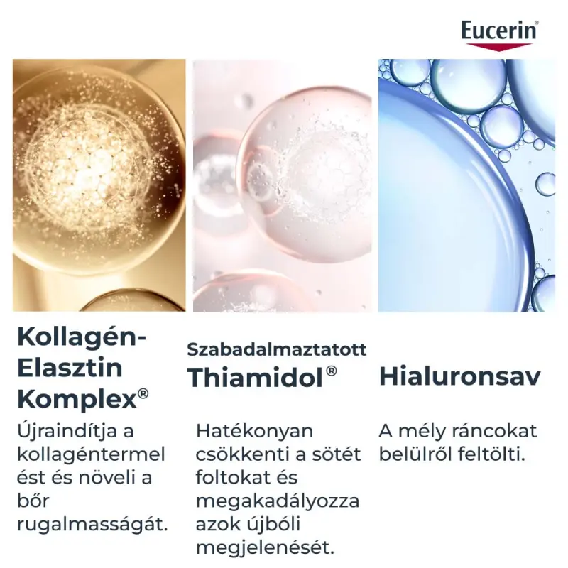 Hyaluron-Filler+Elasticity Bőrtömörséget Regeneráló Éjszakai Arckrém 50 ml