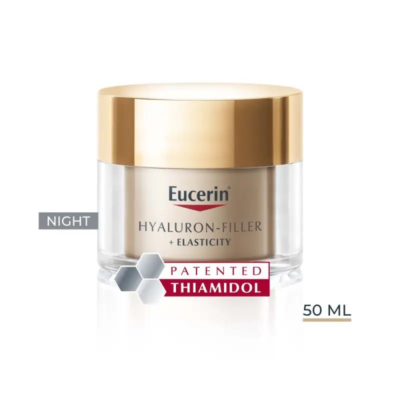 Hyaluron-Filler+Elasticity Bőrtömörséget Regeneráló Éjszakai Arckrém 50 ml