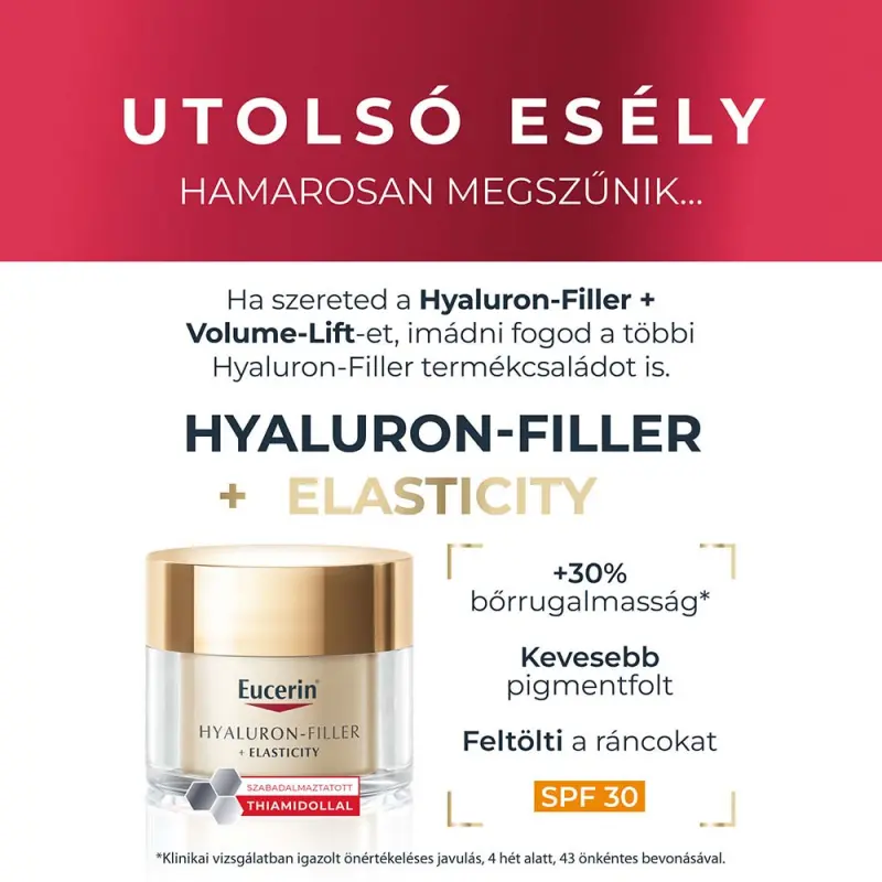 Hyaluron-Filler+Volume-Lift Szemránckrém 15 ml