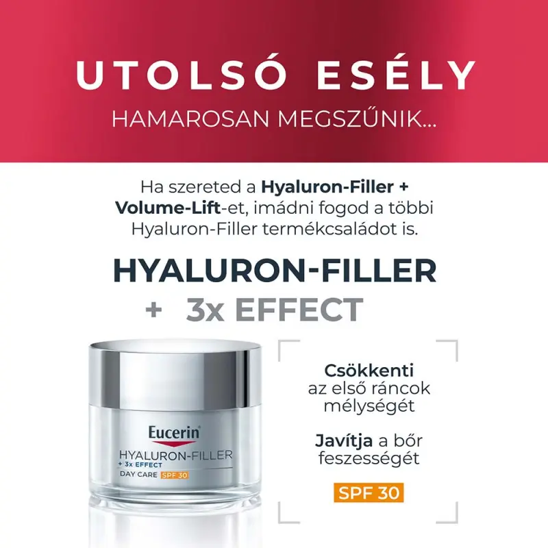 Hyaluron-Filler+Volume-Lift Szemránckrém 15 ml