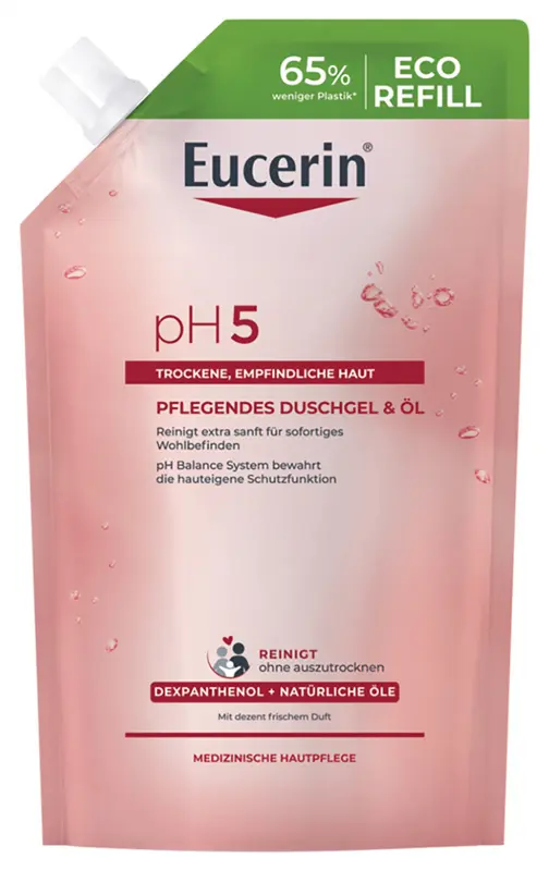 EUCERIN pH5 Olajtusfürdő gél utántöltő 400 ml EUCERIN pH5 Olajtusfürdő gél utántöltő 400 ml