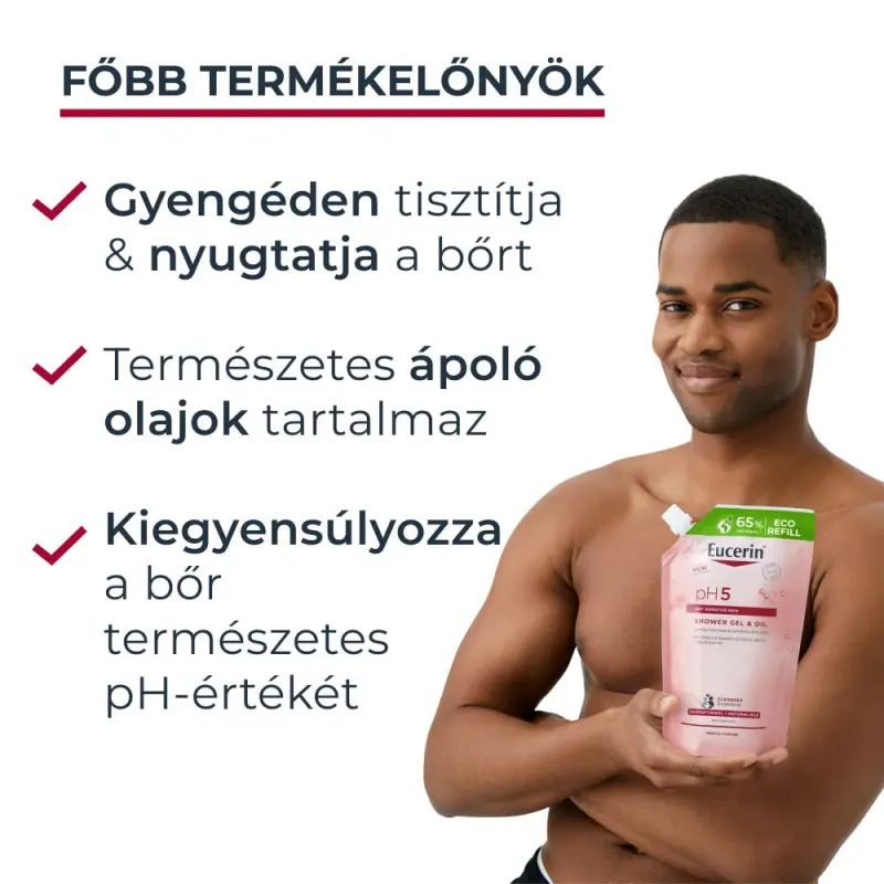 pH5 Olajtusfürdő gél utántöltő 400 ml