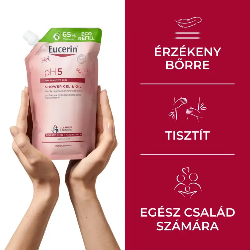 pH5 Olajtusfürdő gél utántöltő 400 ml