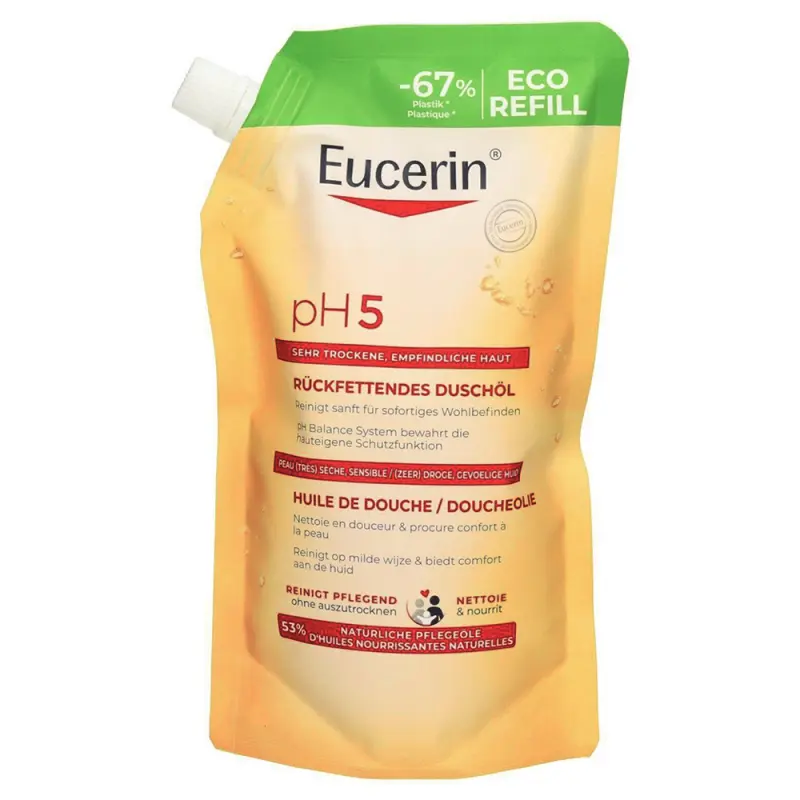 EUCERIN pH5 Olajtusfürdő utántöltő 400 ml EUCERIN pH5 Olajtusfürdő utántöltő 400 ml