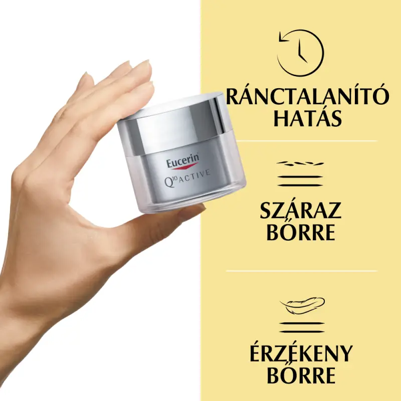 Q10 ACTIVE Ránctalanító éjszakai arckrém 50 ml