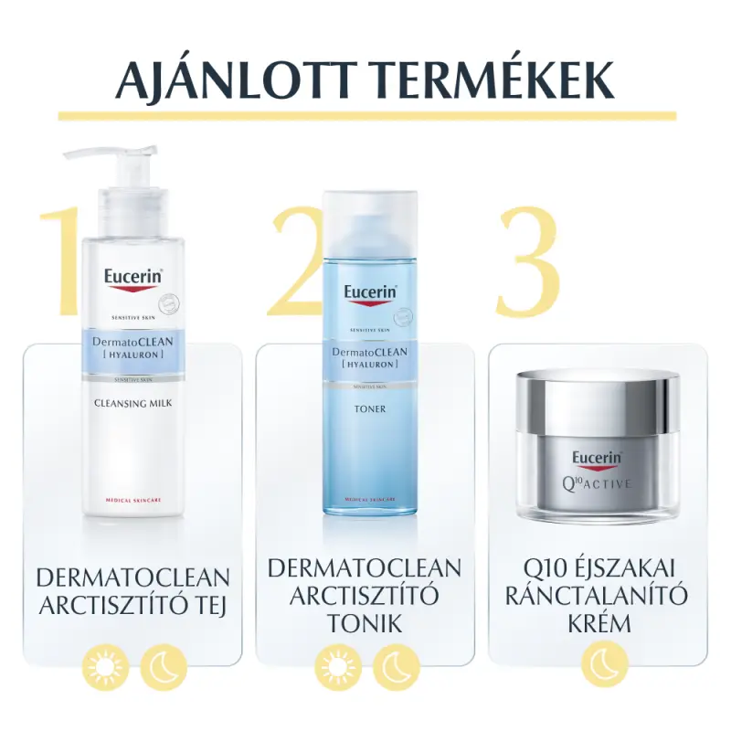 Q10 ACTIVE Ránctalanító éjszakai arckrém 50 ml