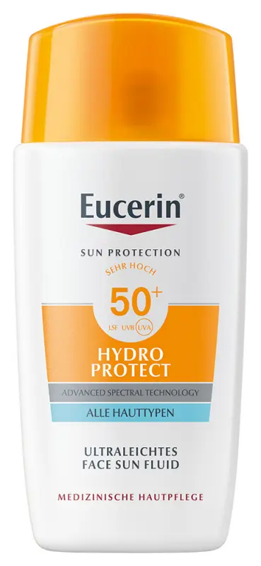 EUCERIN Sun Hydro-Protect ultra könnyű napozó fluid arcra SPF50+ (50 ml) EUCERIN Sun Hydro-Protect ultra könnyű napozó fluid arcra SPF50+ (50 ml)