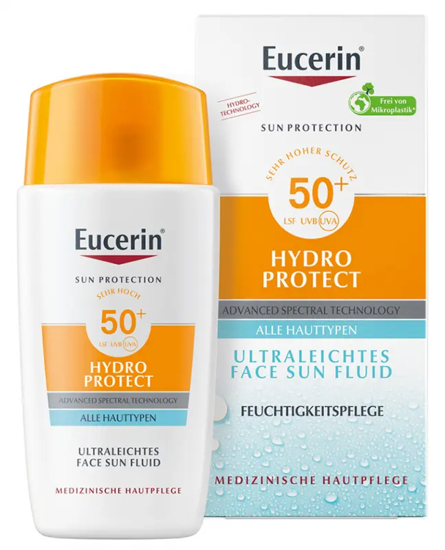 Sun Hydro-Protect ultra könnyű napozó fluid arcra SPF50+ (50 ml)