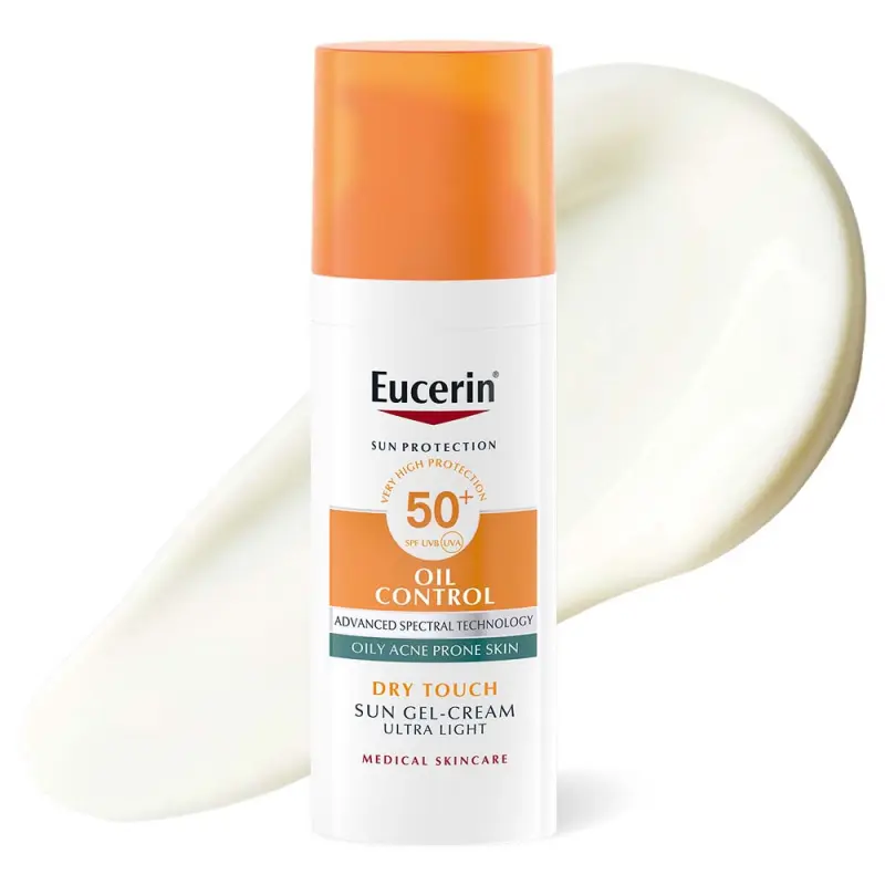 Sun Oil Control napozó gél-krém arcra SPF50+ (50 ml)