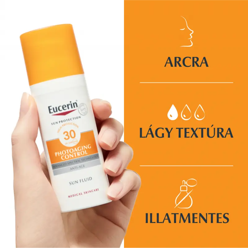 Sun Photoaging Control napozófluid arcra SPF30 (50 ml)