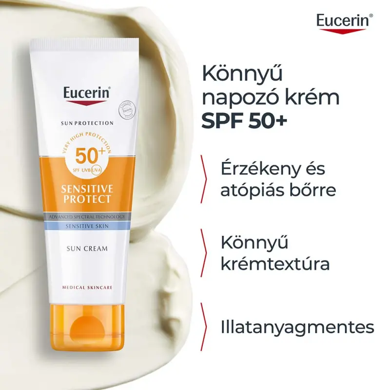 Sun Sensitive Protect Napozó krém arcra SPF50+ (50 ml)
