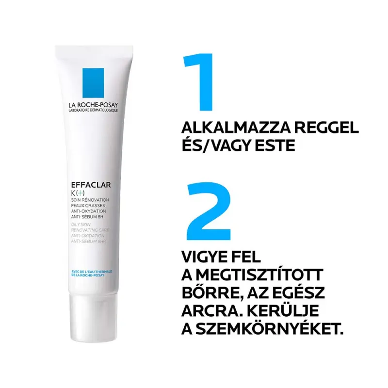 Effaclar K (+) Bőrmegújító krém zsíros bőrre 40 ml
