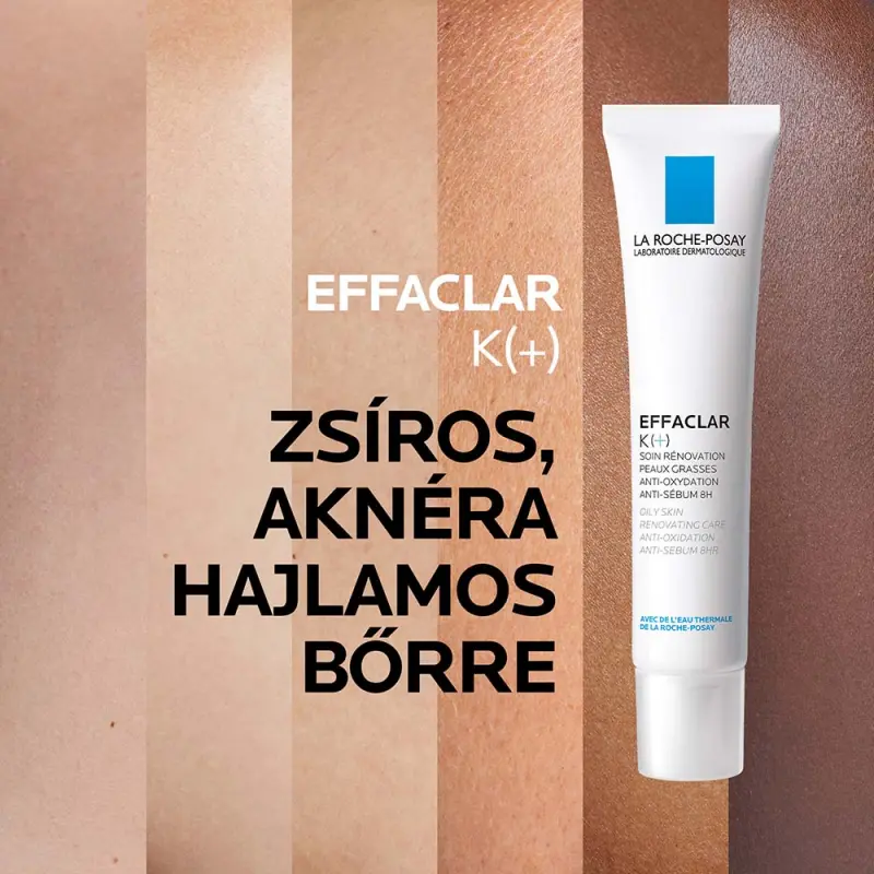 Effaclar K (+) Bőrmegújító krém zsíros bőrre 40 ml