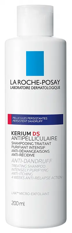 LA ROCHE-POSAY Kerium DS Korpásodás elleni mikrohámlasztó intenzív sampon ápolás 200 ml LA ROCHE-POSAY Kerium DS Korpásodás elleni mikrohámlasztó intenzív sampon ápolás 200 ml