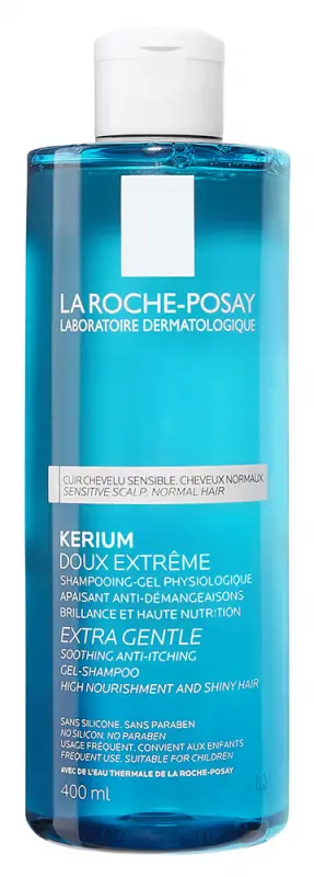 LA ROCHE-POSAY Kerium Extra kímélő fiziológiás sampon érzékeny fejbőrre 400 ml LA ROCHE-POSAY Kerium Extra kímélő fiziológiás sampon érzékeny fejbőrre 400 ml