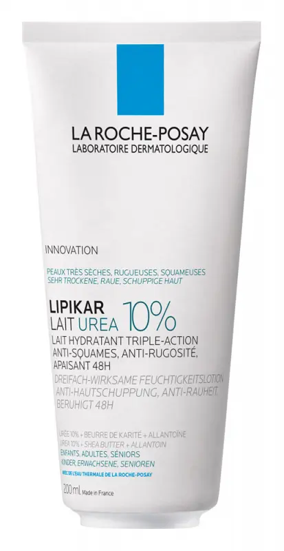 LA ROCHE-POSAY Lipikar 10% UREA testápoló tej 200 ml LA ROCHE-POSAY Lipikar 10% UREA testápoló tej 200 ml