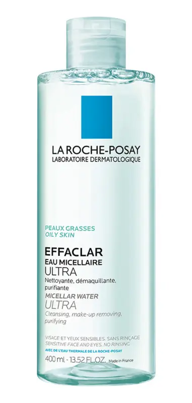 LA ROCHE-POSAY Effaclar Micellás arctisztító ultra (zsíros bőrre) 400 ml LA ROCHE-POSAY Effaclar Micellás arctisztító ultra (zsíros bőrre) 400 ml
