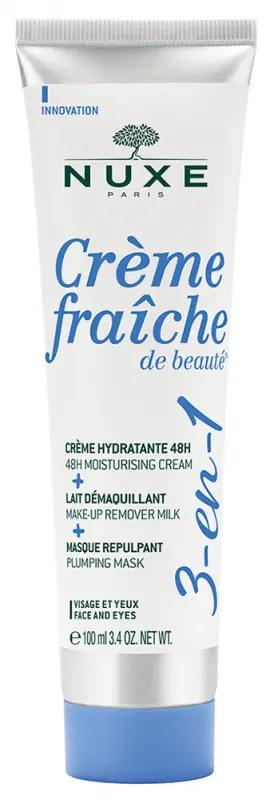 NUXE Créme Fraiche 3 az 1-ben Krém, Maszk, Tisztító (100 ml)