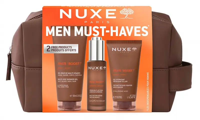 NUXE MEN [BOOST]& 179; MUST-HAVE SZETT (30+50+100 ml)