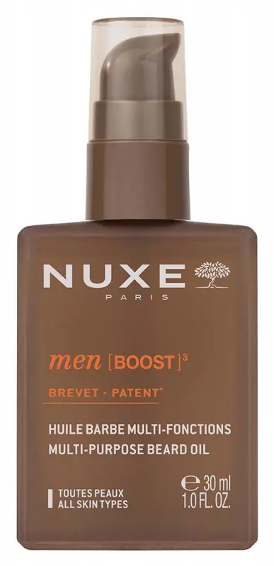 NUXE MEN [BOOST]& 179; Többfunkciós szakállápoló olaj 30 ml