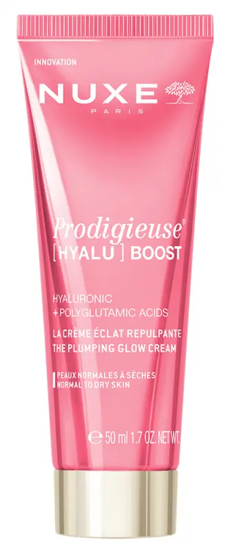 NUXE PRODIGIEUSE [HYALU] BOOST Bőrfeltöltő ragyogásfokozó krém 50 ml