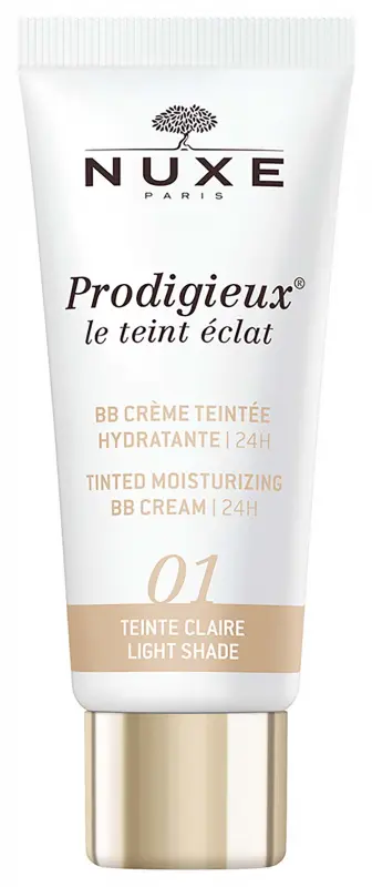NUXE Prodigieux színezett hidratáló BB krém - 01 világos árnyalat 30 ml NUXE Prodigieux színezett hidratáló BB krém - 01 világos árnyalat 30 ml