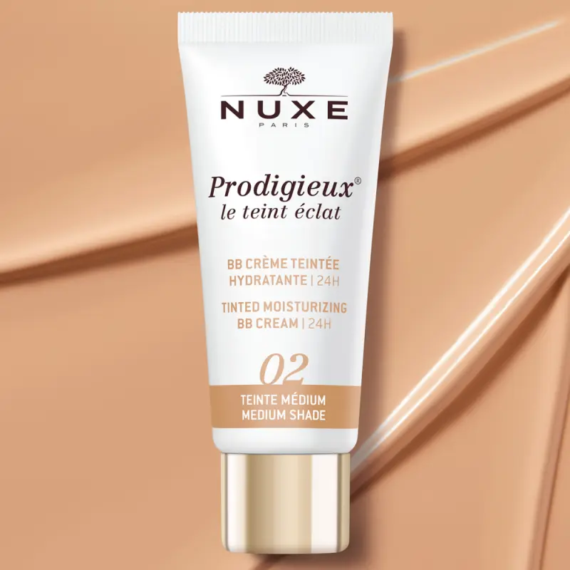 Prodigieux színezett hidratáló BB krém - 02 médium árnyalat 30 ml
