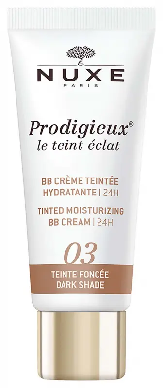 NUXE Prodigieux színezett hidratáló BB krém - 03 sötét árnyalat 30 ml NUXE Prodigieux színezett hidratáló BB krém - 03 sötét árnyalat 30 ml